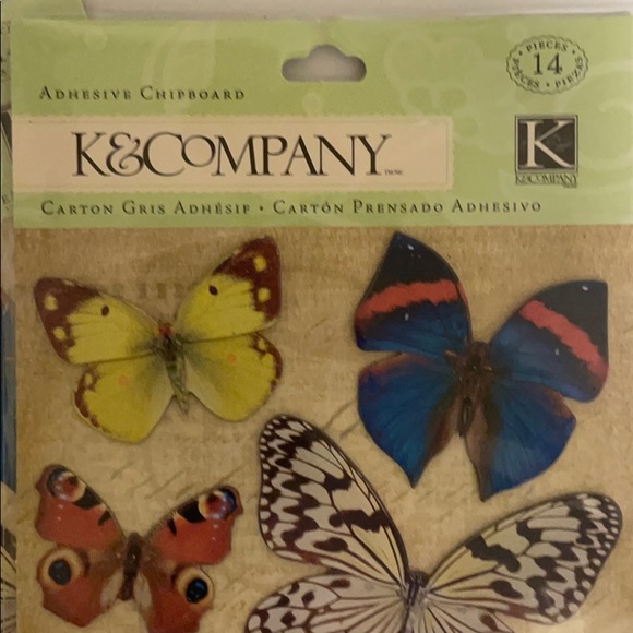 Butterfly cardboard stickers! - Picture 2 of 5